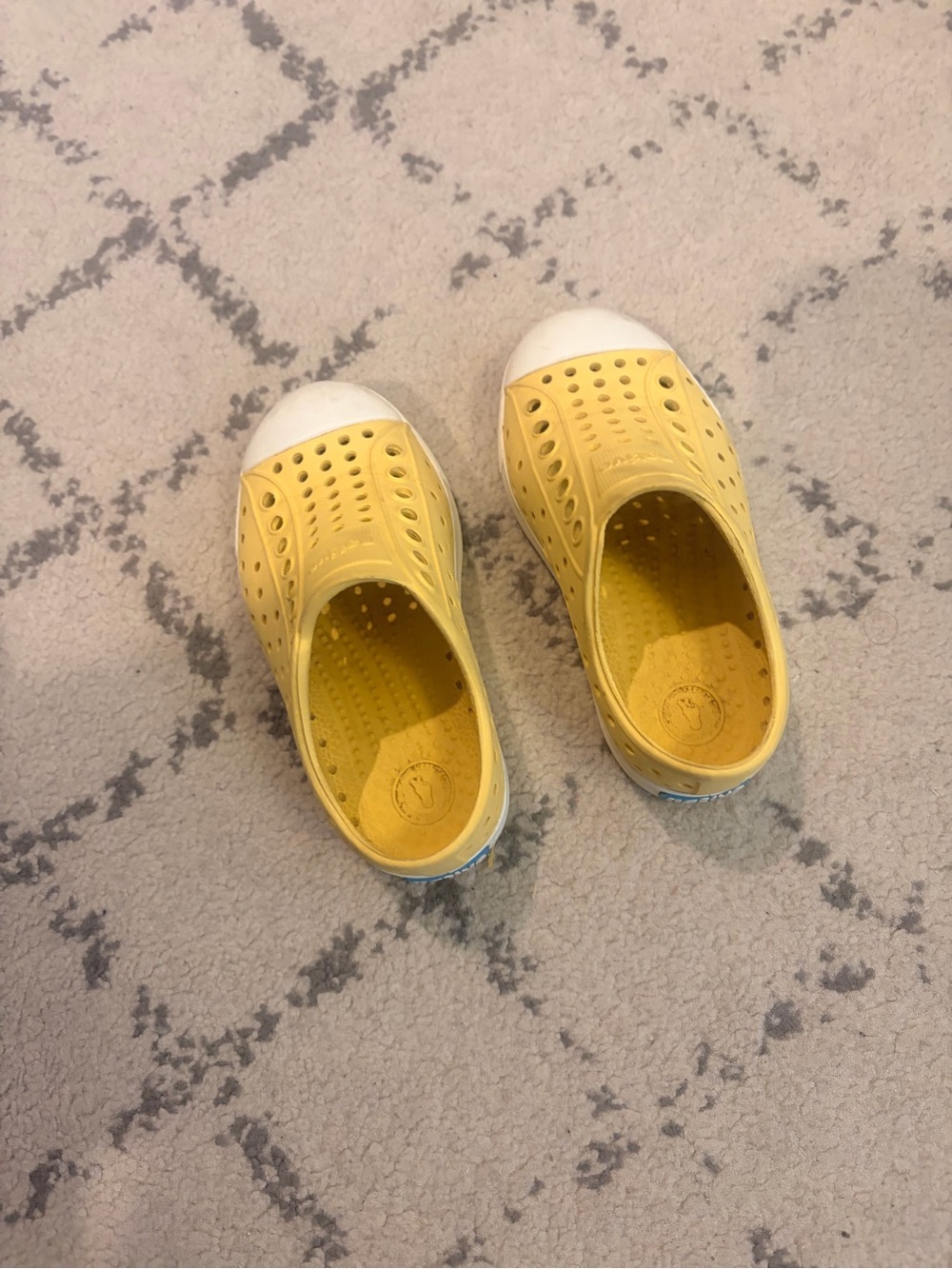 Toddler Natives - Yellow Slip-On Water-Friendly Shoes